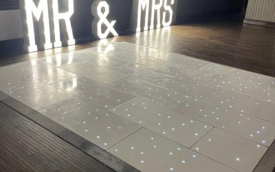 LED Dance floor hire in Cumbria by www.mrbouncescrazycastles.co.uk