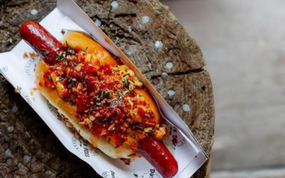 Mac 'N' Cheese Dog