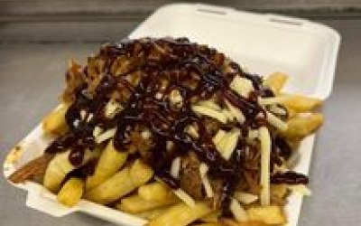 Pulled Dexter beef fries 