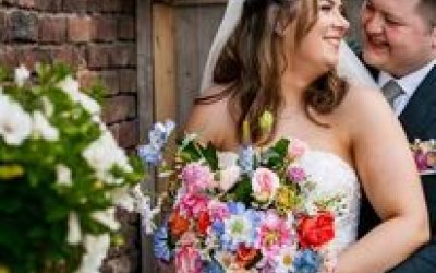 Bright & Beautiful Bridal Bouquet from £95