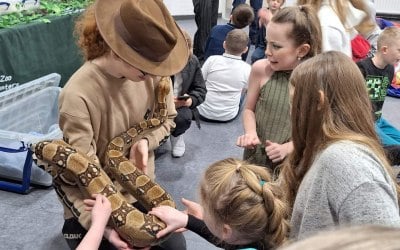 Mini Zoo Birthdays with Snakes