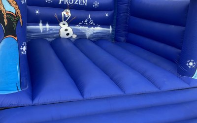 Our frozen bouncy castle it 15x12ft