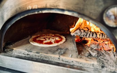 Wood burning oven