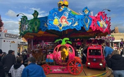 Children’s toy carousel ride  Children’s toy carousel ride