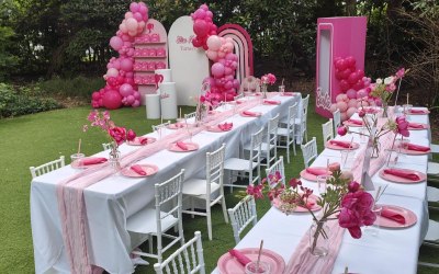 Barbie themed kids party 