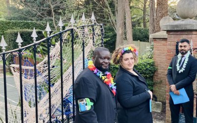 Our friendly security staff