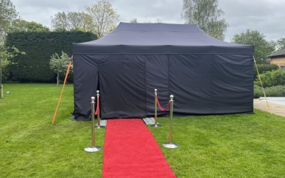 6m x 3m Disco tent hire