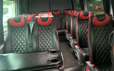 Inside bus 