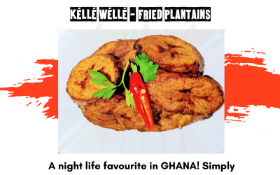 Kellewelle - Fried plantain 