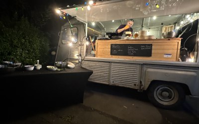 A bit of theatre with our 1950's Van