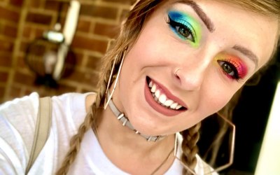 Pride makeup 