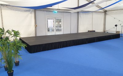 Stage hire in Exeter, LiveSupport Event Services