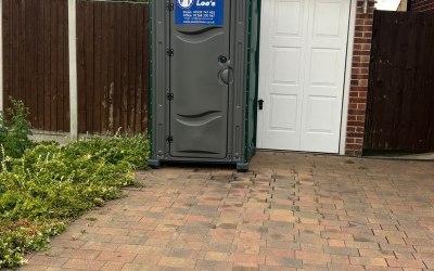 Single event toilet 