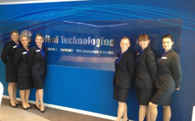 Event Team at Farnborough Airshow 2014 for UTC