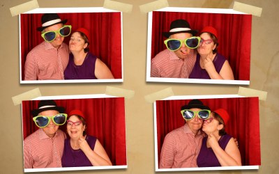Kent Photo Booth Red Curtain