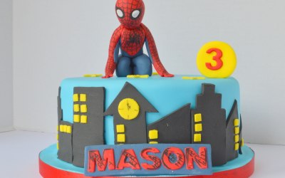 Spider man birthday cake by 4S Cakes Bromley Wedding cake cakers