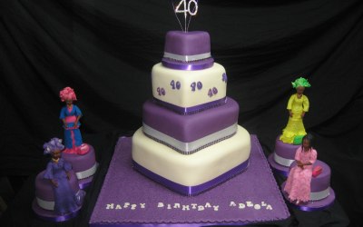 40th birthday cake