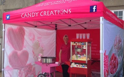 popcorn/candyfloss cart hire