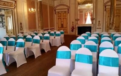 Chair covers and sashes to hire. Various colours to choose from 