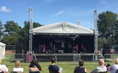 Festival stage hire, staging hire