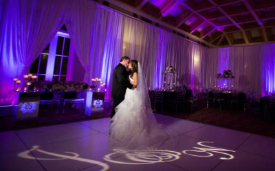 Luxury Wedding Monogram Gobo Projection