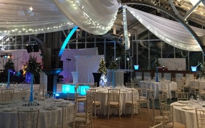 Venue Decoration, Draping & Lighting.