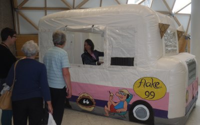 mobile ice cream van