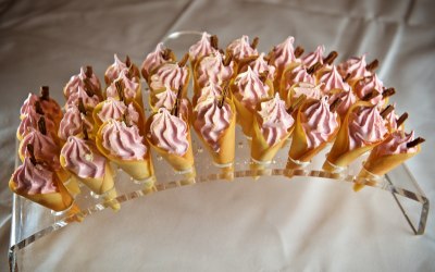 Soft Meringue Cones