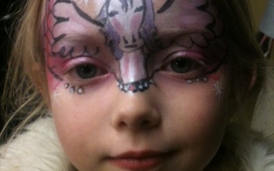 Pegasus face paint