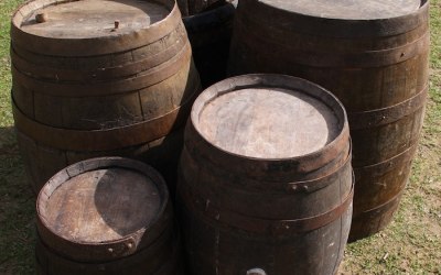 Whisky barrels