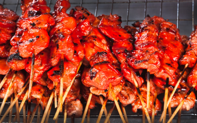 Tandoori Chicken Skewers 