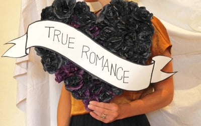 'True Romance' party signage