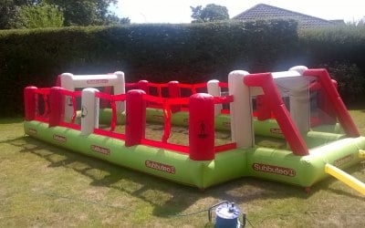 Inflatable Subbuteo Football Pitch