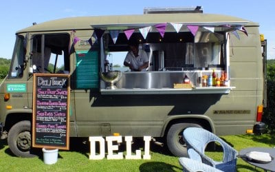 Outside catering, the Deli Truck, 