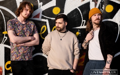 Posed promo photo for 'Luna Carina' band