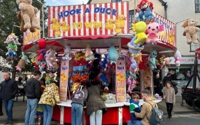 Large hook a duck  Large hook a duck