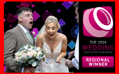 ACMAGIC winner of the Best Wedding Magician at the Wedding Industry Awards 