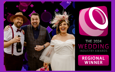 Thankyou to all my Happy couples for making ACMAGIC a winner at the Wedding Industry Awards 2024