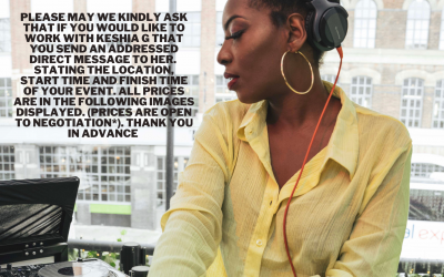 Please send Keshia G a direct/addressed message when getting in contact