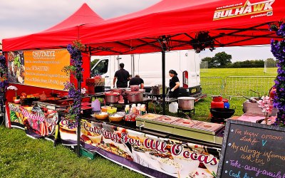 our outdoor Gazebo setup for Alfresco lovers