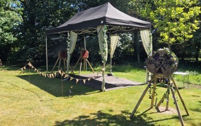 Axes to Ashes: Axessible Range dressed in green