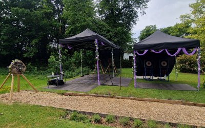 Axes to Ashes: Axessible Range dressed in purple PLUS Axelings Range in marquee