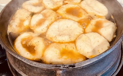 Potjiekos and dumplings 