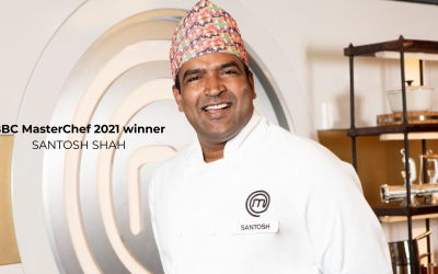 Video shoot with 2021 MasterChef, Santosh Shah