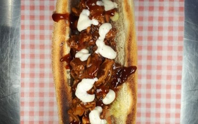 Pulled Pork Hot Dog