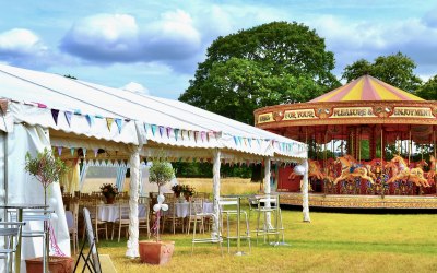 Stylish & fun party marquee in Harrogate 