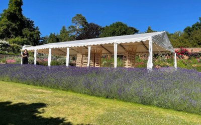 Bedecked marquee hire