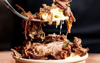 Brisket Mac & Cheese pot Brisket Mac & Cheese pot