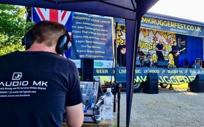 JH Audio MK provided PA and Sound Engineering services for a local music festival in MK