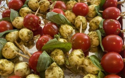Delicious canapes